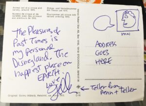 Postcard from Teller