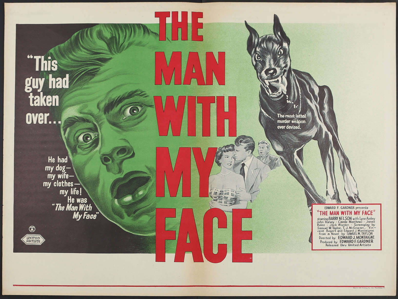 IIB141 The Man with My Face 1951