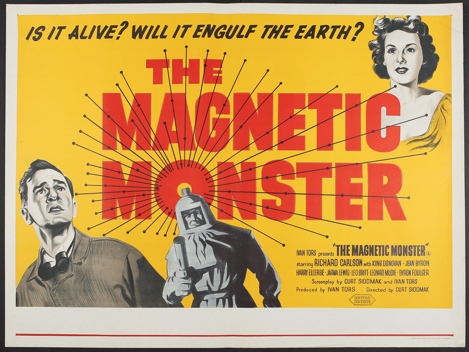 IIB130 The Magnetic Monster 1953 £350.00